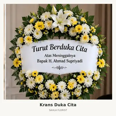 Krans Bunga Duka Rembang